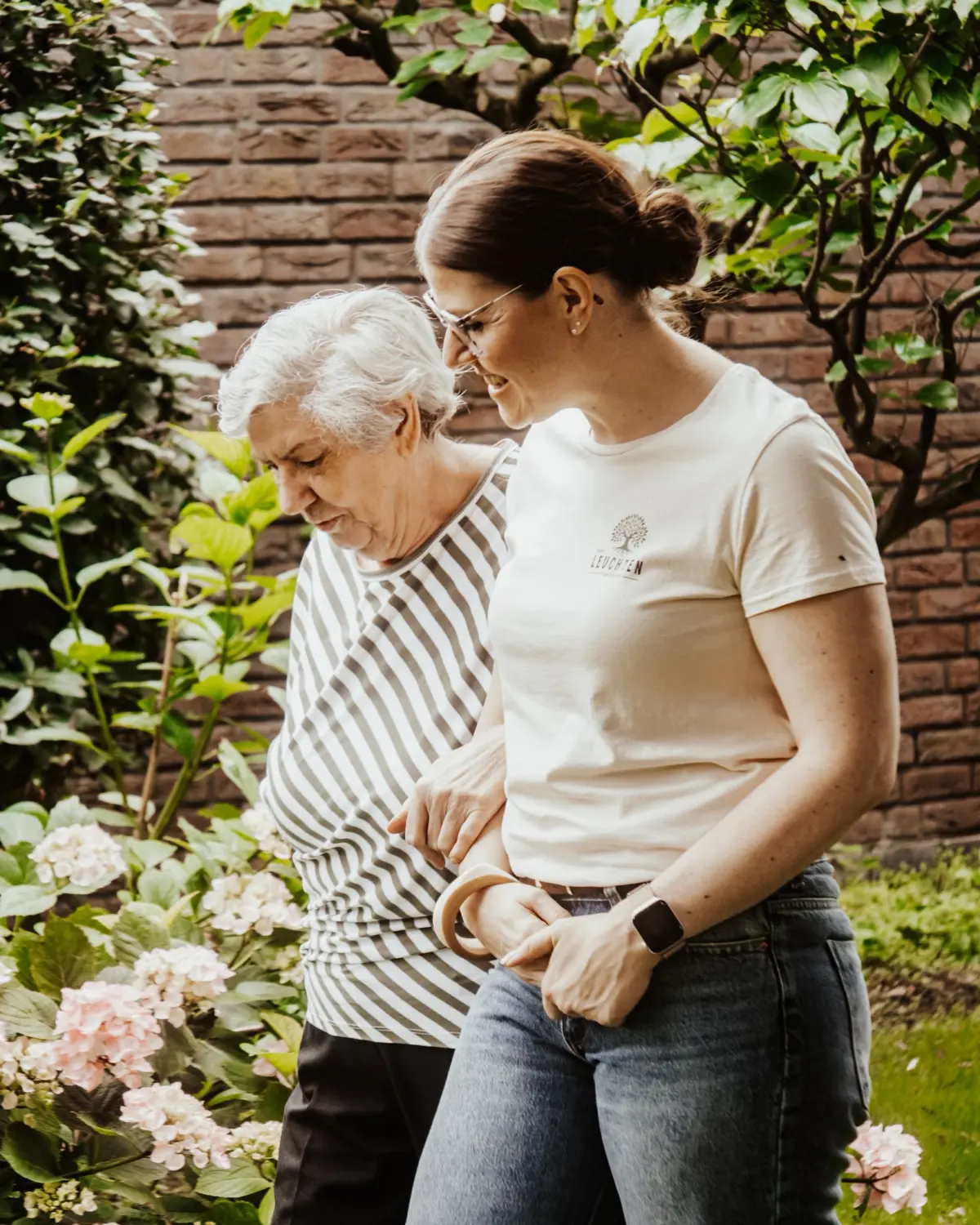 Krankenpflege mit Jessica Leuchten von der Alltagshilfe Leuchten